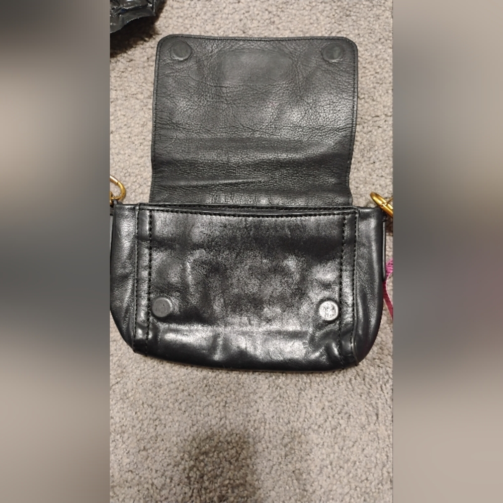 Marc Jacobs Standard Issue Workwear Cow Leather Crossbody Bag Purse One Size - Picture 8 of 12